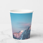 スロベニアの山の上の魔法の空 紙コップ (正面)