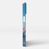 スロベニアの山の上の魔法の空 iPhoneケース (右側面)