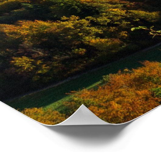 スロベニアの湖 ポスター (角)