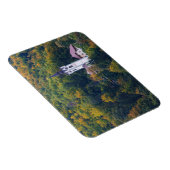 スロベニアの秋林の教会 マグネット (右側)