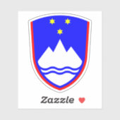 スロベニアの紋章 シール (シート)