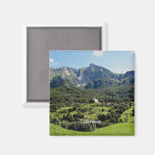 スロベニアの風景写真 マグネット (正面/裏面)