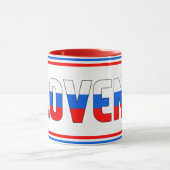 スロベニアの「シピン」愛国的なコーヒーマグ マグカップ (中央)