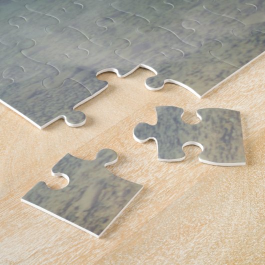 スロベニアのBohinj湖の小屋 ジグソーパズル (側面)