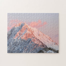 スロベニアのStoržič山に沈む最後の陽光 ジグソーパズル