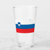 スロベニアビールガラス  タンブラーグラス (正面)