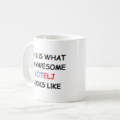 スロベニア先生ウチテ素晴らしジ、コーヒーマグ コーヒーマグカップ (正面左)