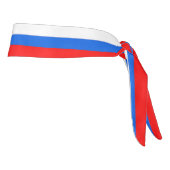 スロベニア国エレガント国国旗 タイヘッドバンド (回転90)