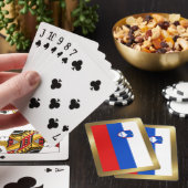 スロベニア国旗のトランプ トランプ (インサイチュ)