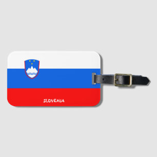 スロベニア国旗の愛国心 ラゲッジタグ