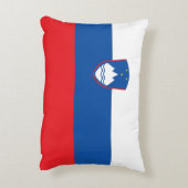 スロベニア国旗 アクセントクッション (裏面(縦))