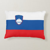 スロベニア国旗 アクセントクッション (裏面)