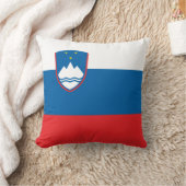 スロベニア国旗 クッション (ブランケット)