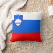 スロベニア国旗 クッション (ブランケット)
