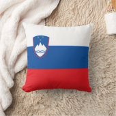 スロベニア国旗 クッション (ブランケット)