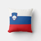 スロベニア国旗 クッション (正面)