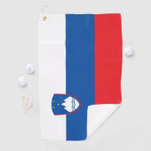 スロベニア国旗 ゴルフタオル (インサイチュ)