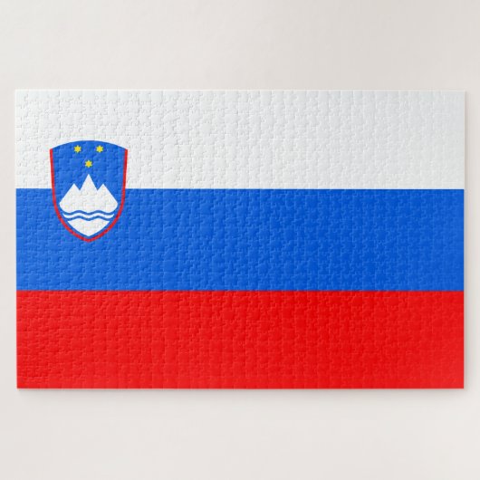 スロベニア国旗 ジグソーパズル (横)
