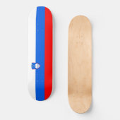 スロベニア国旗 スケートボード (正面)