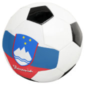 スロベニア国旗/スポーツ サッカーボール (3/4)