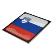 スロベニア国旗 タイル (側面)