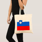 スロベニア国旗 トートバッグ (正面(商品))