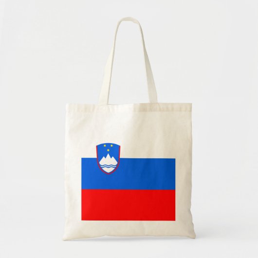 スロベニア国旗 トートバッグ (正面)