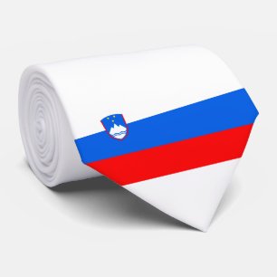 スロベニア国旗 ネクタイ