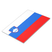 スロベニア国旗 ノートパッド (アングル)