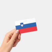 スロベニア国旗 バッジ (手持ち)