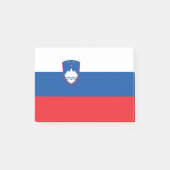 スロベニア国旗 ポストイット (正面)