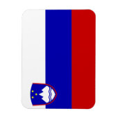 スロベニア国旗 マグネット (縦)