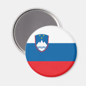 スロベニア国旗 マグネット (正面/裏面)