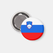 スロベニア国旗 マグネット (正面/裏面)