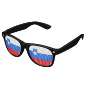 スロベニア国旗 レトロサングラス (アングル)