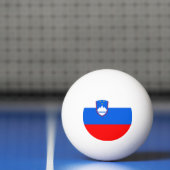 スロベニア国旗 卓球ボール (ネット)