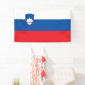 スロベニア国旗 横断幕 (インサイチュ)