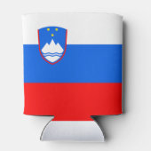 スロベニア国旗 缶クーラー (裏面)