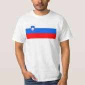 スロベニア国旗 Tシャツ (正面)