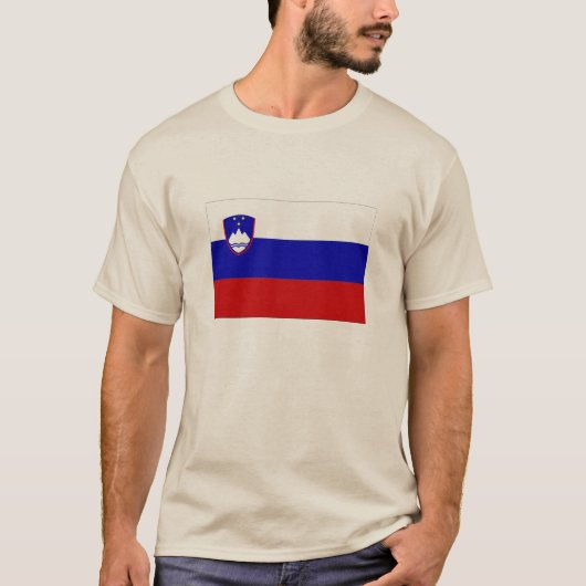 スロベニア国旗 Tシャツ (正面)
