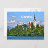 スロベニア地方 ポストカード (正面/裏面)