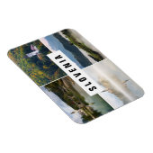 スロベニア教会の写真4ヵ所のお土産 マグネット (右側)