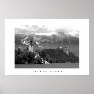 スロベニア湖ブリード ポスター