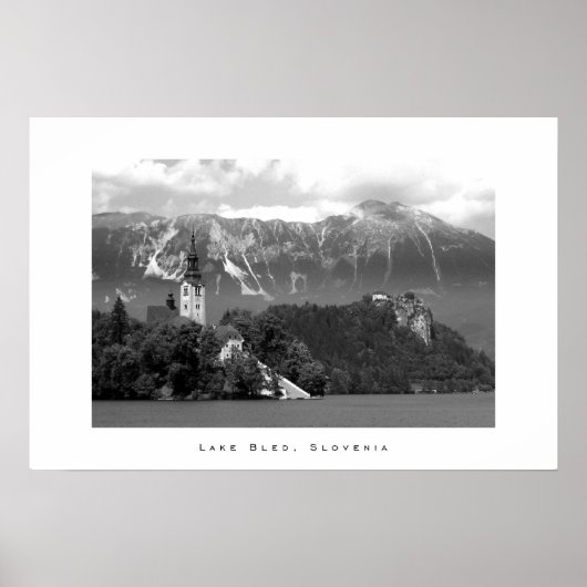 スロベニア湖ブリード ポスター (正面)