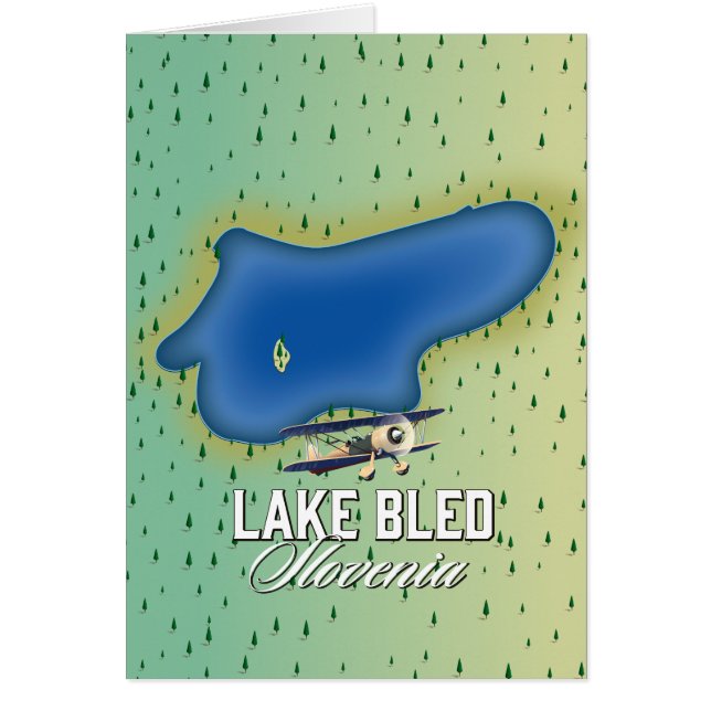 スロベニア湖 (正面)