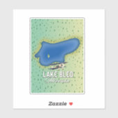 スロベニア湖 シール (シート)