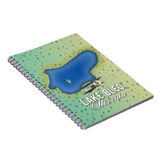 スロベニア湖 ノートブック (右側)