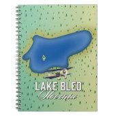 スロベニア湖 ノートブック (正面)
