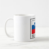 スロベニア湿疹 コーヒーマグカップ (左)
