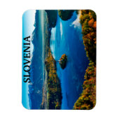 スロベニア語 – ブリード湖 マグネット (縦)